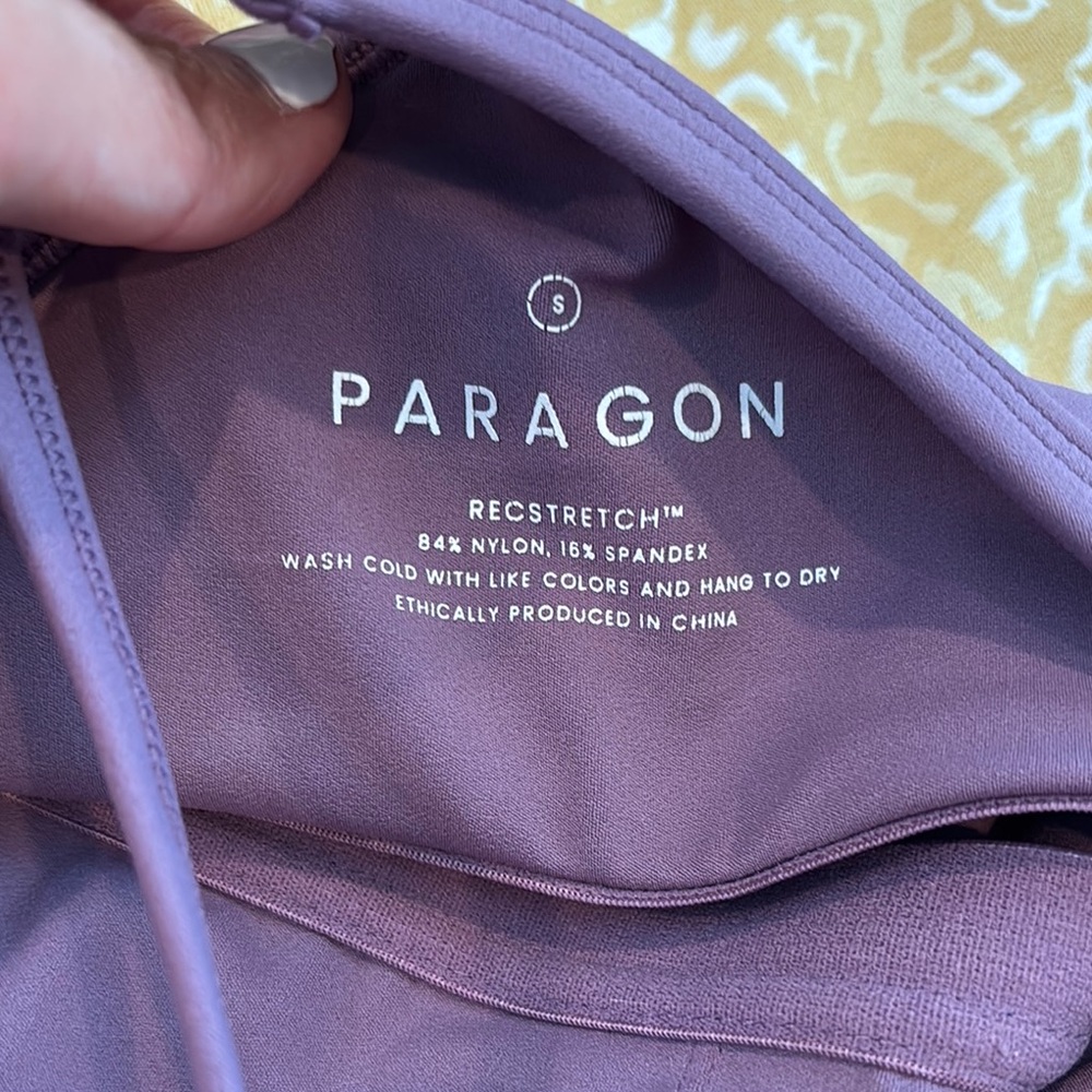 PARAGON Purple Racerback Bra Intimates - Picture 4 of 4